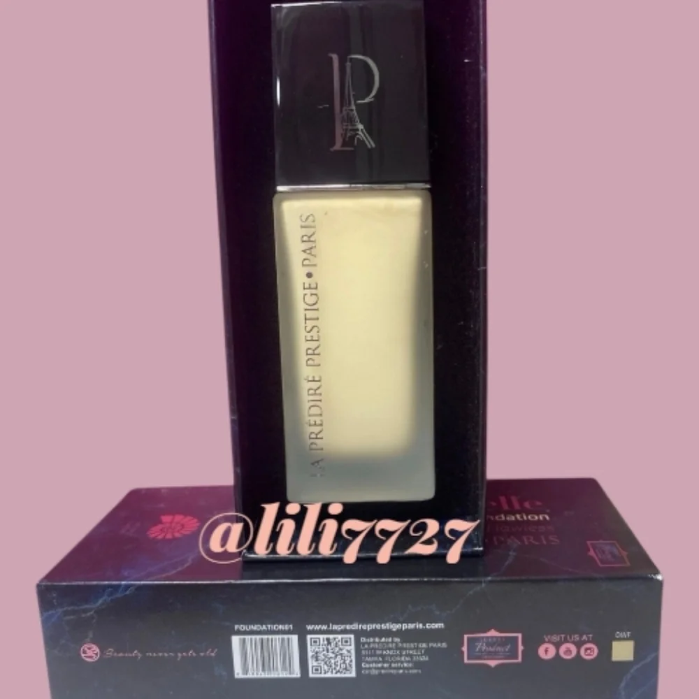 La Predire Prestige Paris La belle Flawless Matte Foundation Shade 1 MSRP 160.00